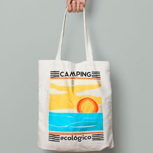 Tote Bag Camping Ecológico